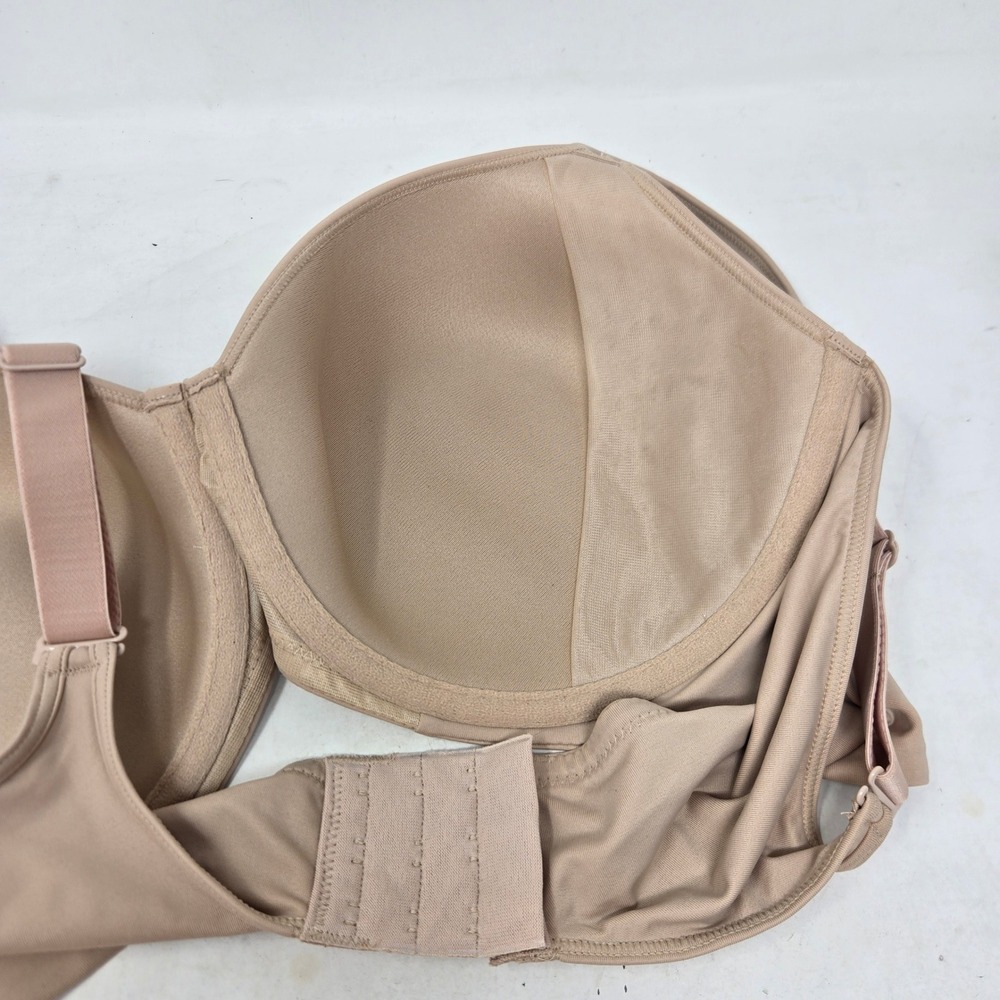 Bali One Smooth U Minimizer Bra Nude Underwire Convertible Straps 38D DF3490 - Picture 6 of 7